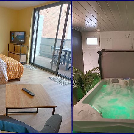 Spa Privatif A 50M De La Plage - Studio Mers-les-Bains Exteriör bild