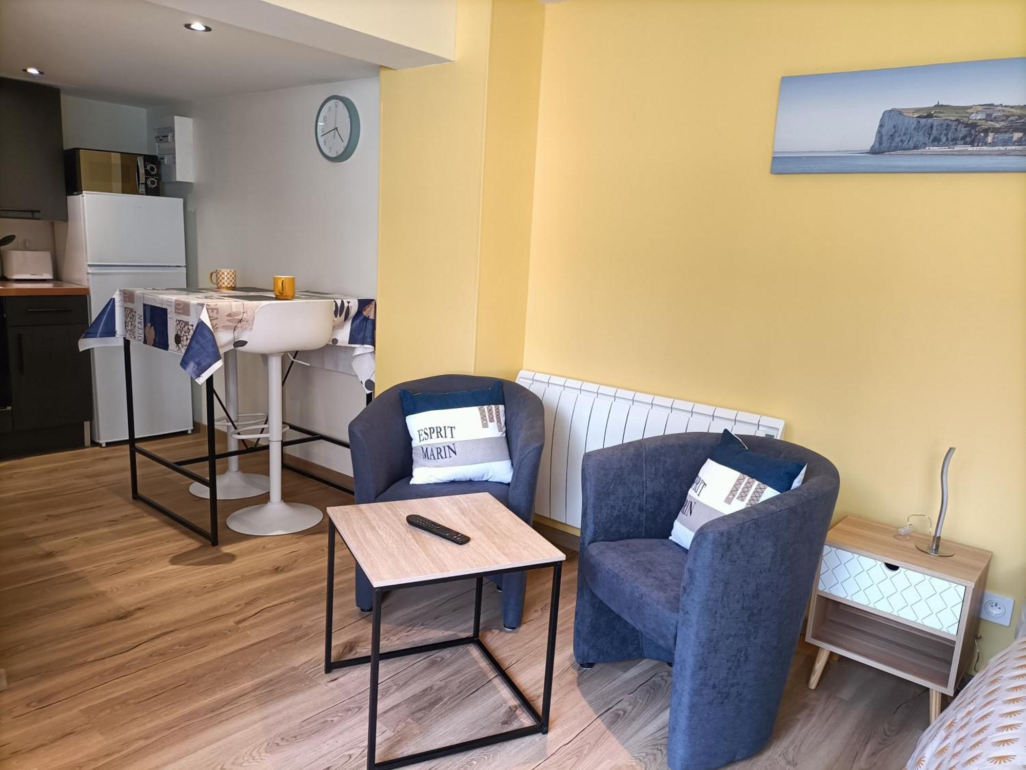 Spa Privatif A 50M De La Plage - Studio Mers-les-Bains Exteriör bild