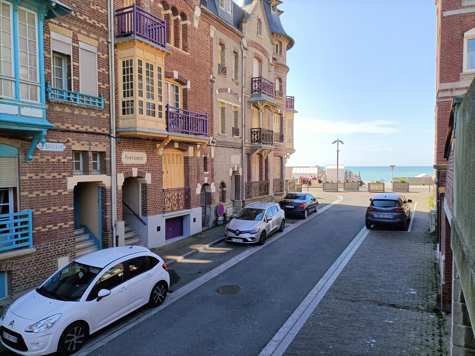 Spa Privatif A 50M De La Plage - Studio Mers-les-Bains Exteriör bild